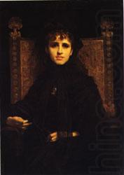 Mme. Georges Bizet ( Genevieve Halevy, Later Mme. Emile Straus ), Jules Elie Delaunay